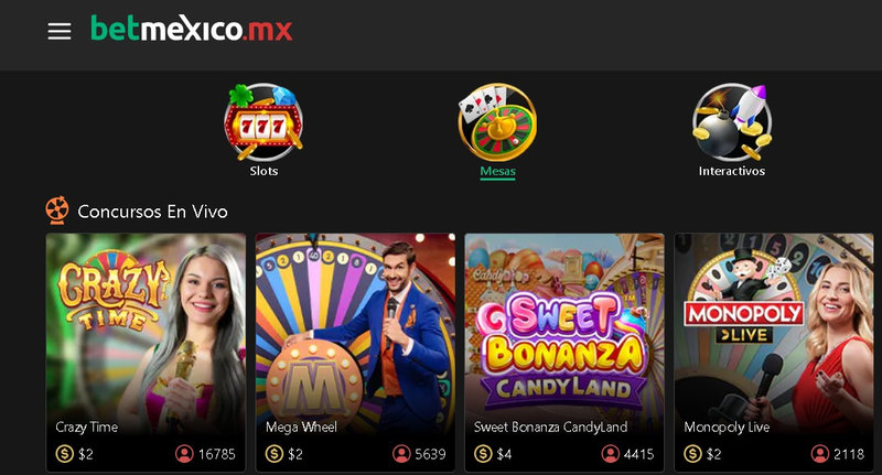 juegos BetMexico
